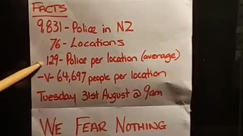 New Zealand we fear nothing these are the numbers