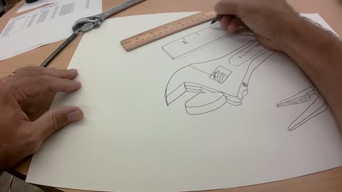 Drawing stationary items in Blind Contour Part II
