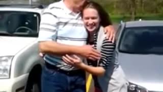 Navy Brother Surprises Sister For Her College Graduation