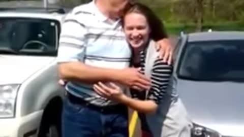 Navy Brother Surprises Sister For Her College Graduation
