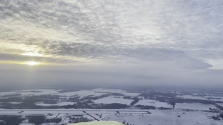 Amazing airplane sky cloud views