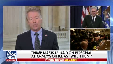 Rand Paul Roasts Bob Mueller For Abusing His Authority, Calls Cohen Raid A ‘Great Overstep’