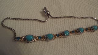 Sleeping Beauty Turquoise And Neon Apatite Bracelet Personal Collection