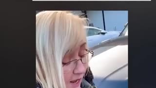 Viral Video of Women's accusing car scratch