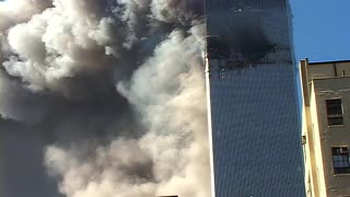 WTC 9/11 Footage filmed from nearby building