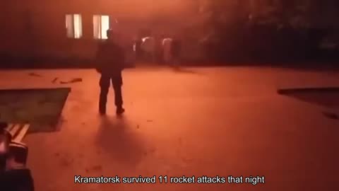 Kramatorsk survived 11 rocket attacks that night