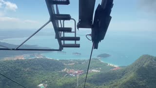 Using Cable Cars In Going Up And Down A Mountain