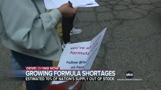 ABC: 70% of Nation’s Baby Formula out Of Stock Amid Nationwide Crisis