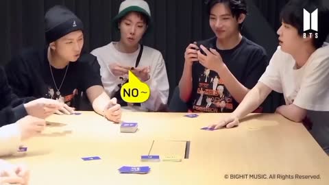 Bts playing "do you know me" game