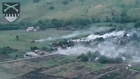 Kharkiv region, village of Hlybokoye. Attack on the enemy forces P1