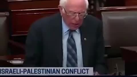 Senator Bernie Sanders lists Israel's crimes in Gaza in a speech to Congress