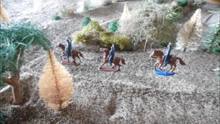 Stop Motion 1/72 Scale American Civil War- Cross Roads