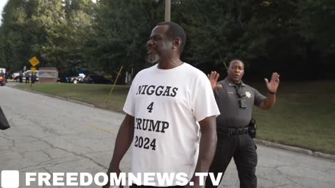 Black Trump Supporter: "We should make Trump King! Trump for King 2024! "