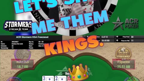 Kings baby, 4 of hearts, lets go !!