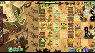 Plants vs Zombies 2 Wild West Day 10