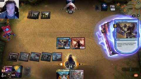 Early Morning Magic: The Gathering Arena gameplay. Race to Plat.