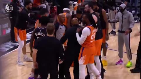 Western Final Pat Beverly Pushes Chris Paul | suns vs clippers