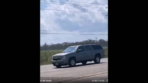 Utility workers in Louisiana had their Back Turned