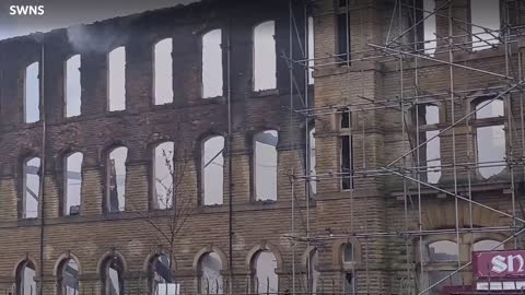 Peaky Blinders filming location in West Yorkshire goes up in flames
