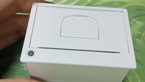 white mini embedded printer #barcodelabelprinter