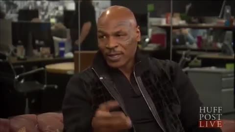 Mike Tyson votes for Donald Trump