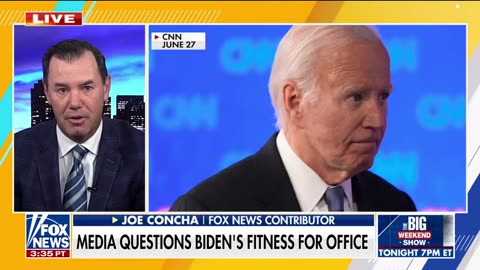 Biden’s team ‘does not trust him’ outside of a teleprompter: Joe Concha