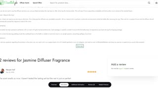Jasmine Diffuser Fragrance
