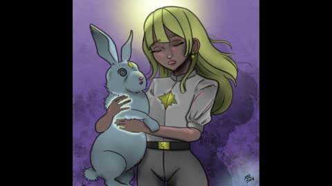 Light Healer Healing Her Electro-Bunny