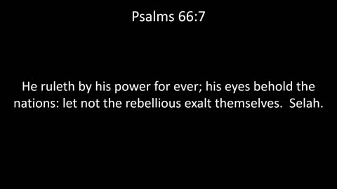 KJV Bible Psalms Chapter 66