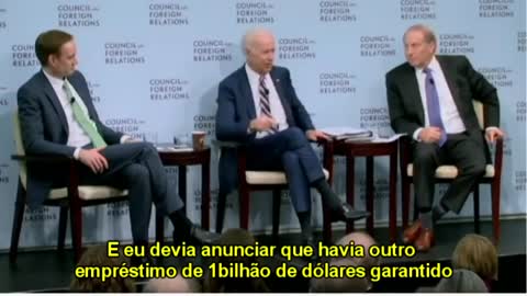 Biden corrupção na Ucrânia - ameaça não pagar!