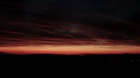 blood red sky hyperlapse at 399'