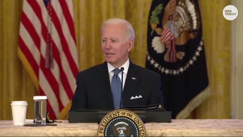 Biden caught on hot mic insulting reporter over inflation question | USA TODAY