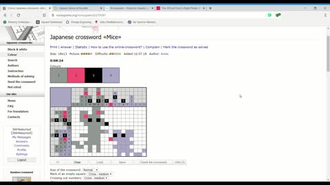 Nonograms - Mice