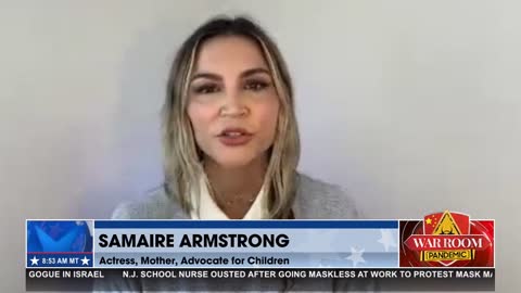 Actress Armstrong Gives Powerful Call for Moms to Fight Back Against Filthy Disgusting Masks on Kids