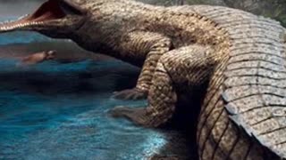 Meet The Sarcosuchus A Real Giant Crocodile!