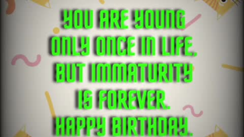 Popular Funny Happy Birthday Wishes With images