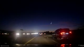 Meteor Blazes Across California Sky