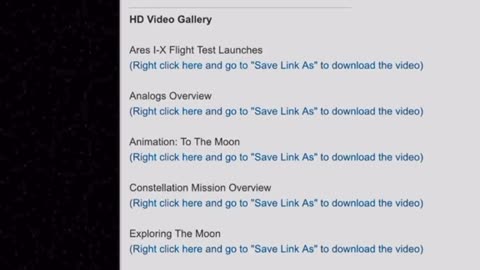 Earn dollars from NASA videos