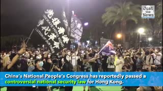 China passes national security law aimed at quashing rebellion in Hong Kong
