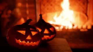 Halloween Ambience with PUMPKINS - Spooky Sounds Music