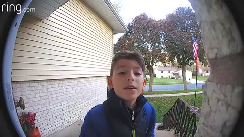 Son Found a Creative Way to Update His Dad Via Ring Video Doorbell | RingTV