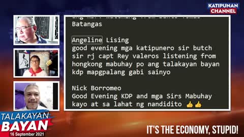 It's the Economy, Stupid! | Talakayan Bayan