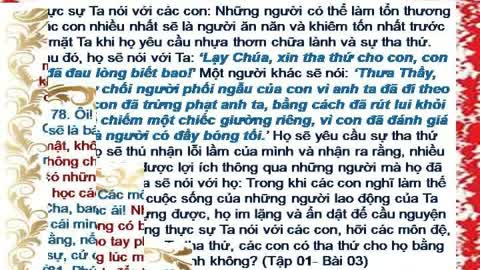 Sách SS Thật. T22 Lương Tâm là Ánh Sáng của Thần Khí Ta Không Bao Giờ Tách Rời Các Con.