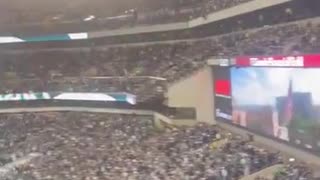 Jill Biden getting booed at an Eagles game