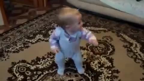 Very Adorable Baby kid Dancing Very Funny