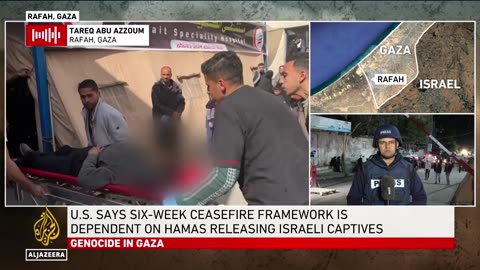 US says Israel has not turned down ceasefire framework but is waiting on Hamas' response