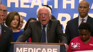 Bernie Sanders says healthcare must be a right and not a privilege