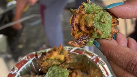 Spinach Onion Fritters