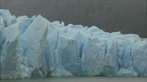 Expedition 12000 years old Grey Glacier in Patagonia, Chile