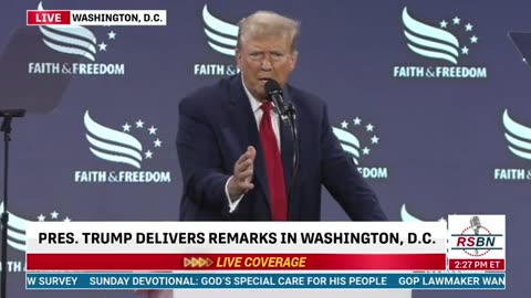 FULL SPEECH: President Trump Keynotes the Faith and Freedom Coalition's "Road to Majority"-6/22/24